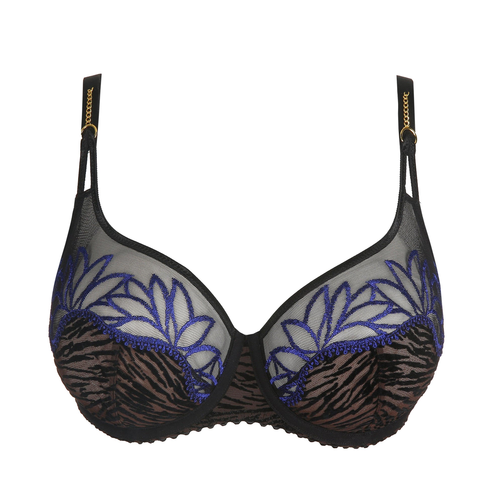 PrimaDonna Cheyney balconette bh verticale naad Sultry Black - Lingerie Valentijn