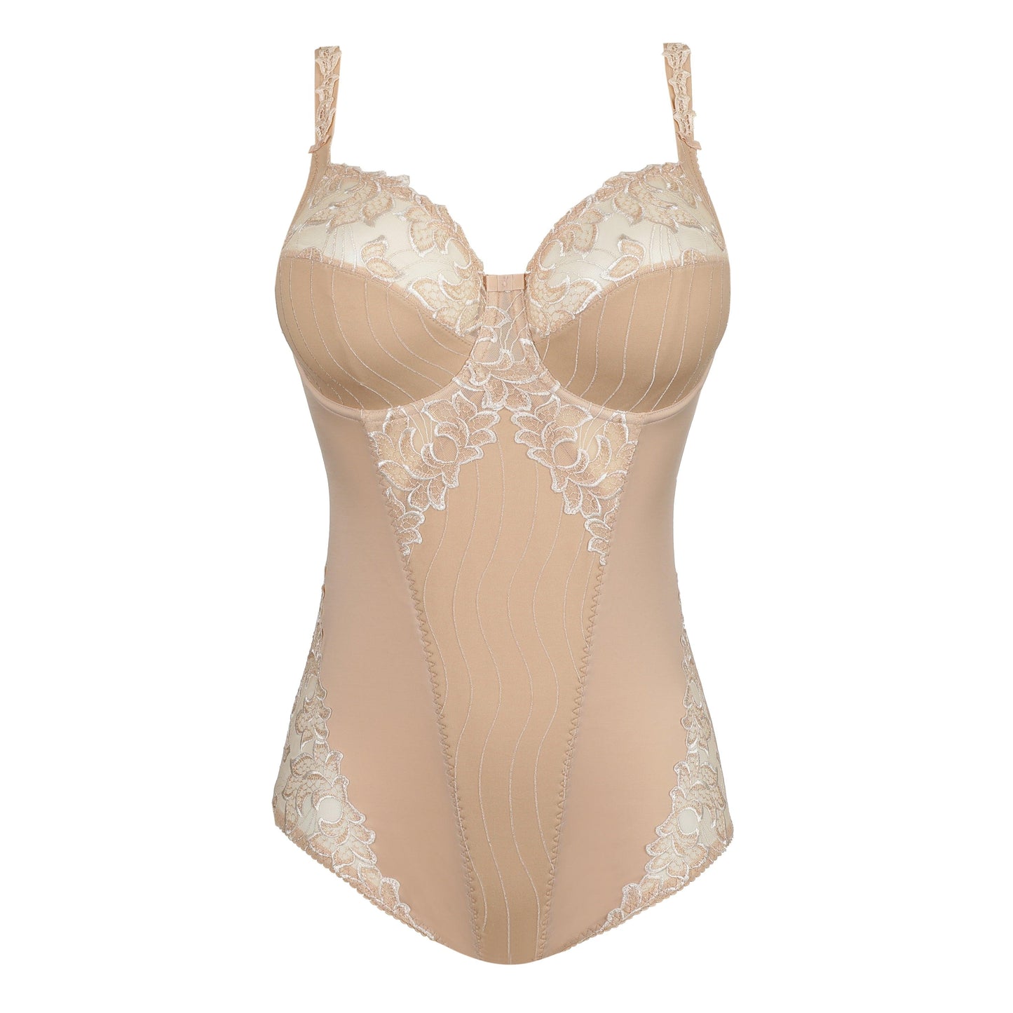 PrimaDonna Deauville volle cup body caffé latte - Lingerie Valentijn