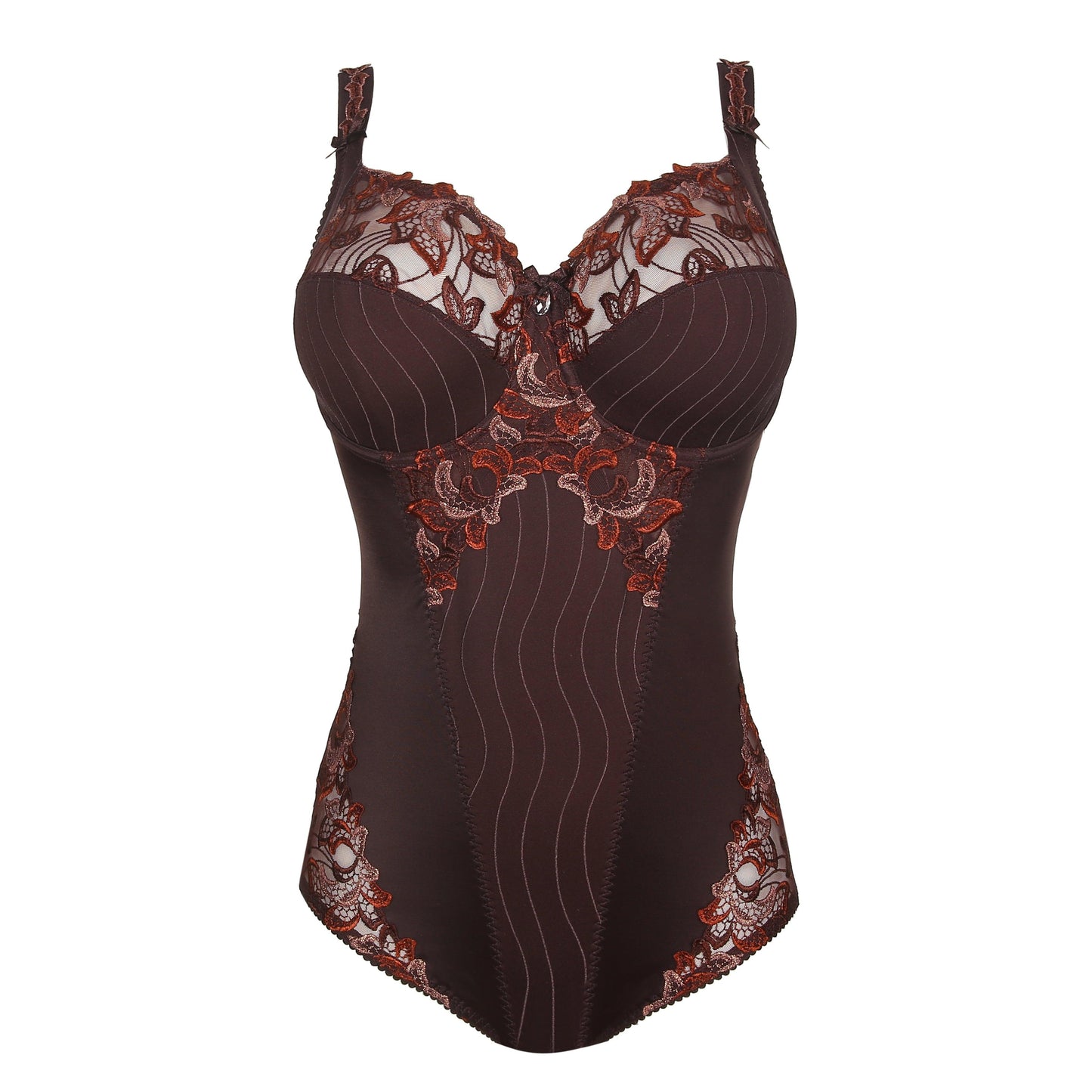 PrimaDonna Deauville volle cup body Ristretto - Lingerie Valentijn