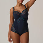 PrimaDonna Deauville volle cup body velvet blue - Lingerie Valentijn