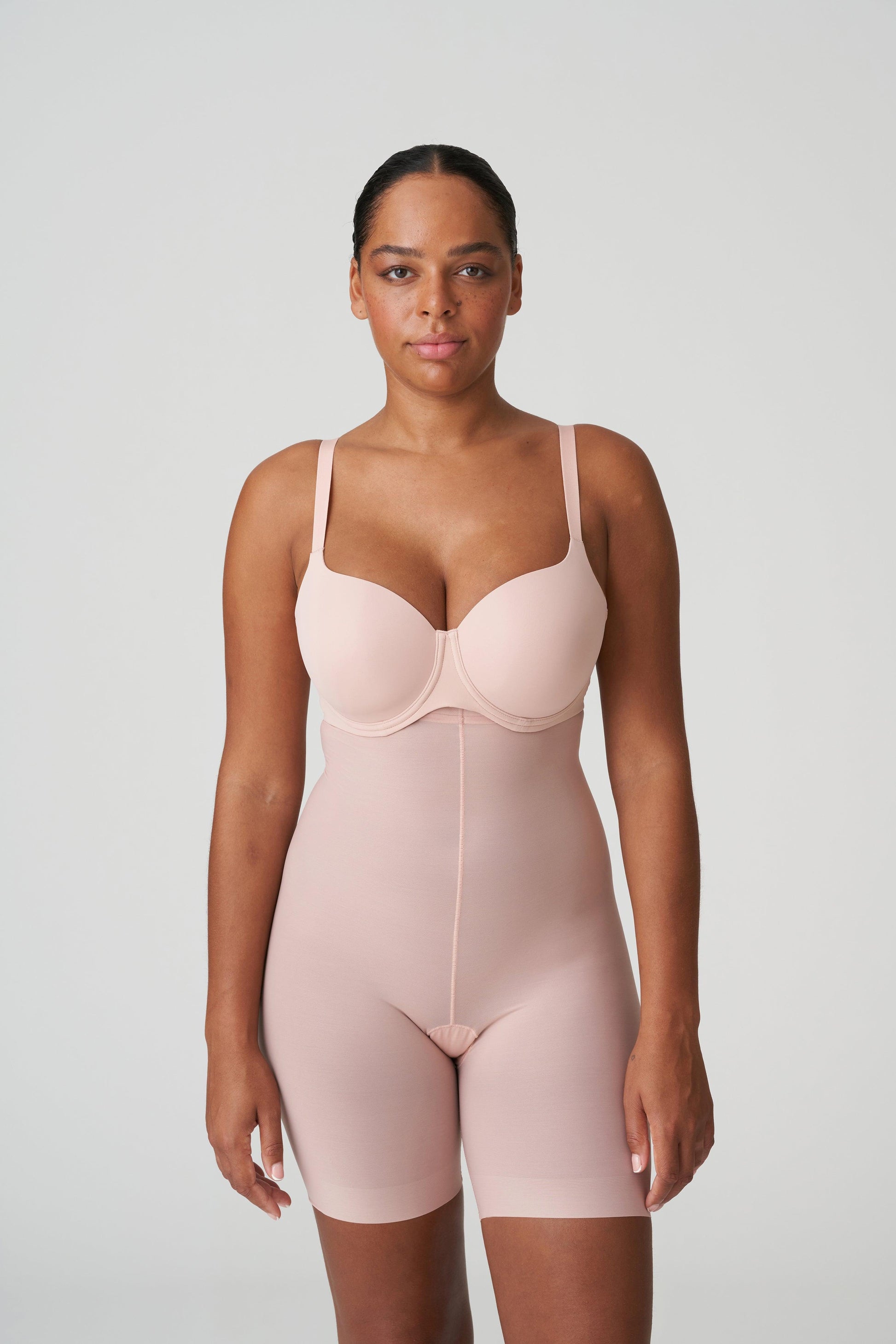 PrimaDonna Figuras gladmakende slip met pijpjes Powder Rose - Lingerie Valentijn