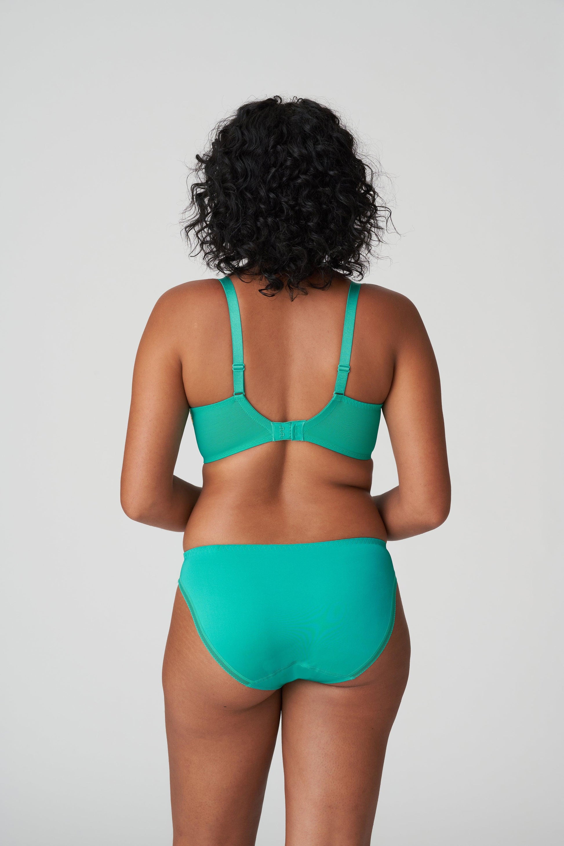 PrimaDonna Lenca balconette bh verticale naad Sunny Teal - Lingerie Valentijn