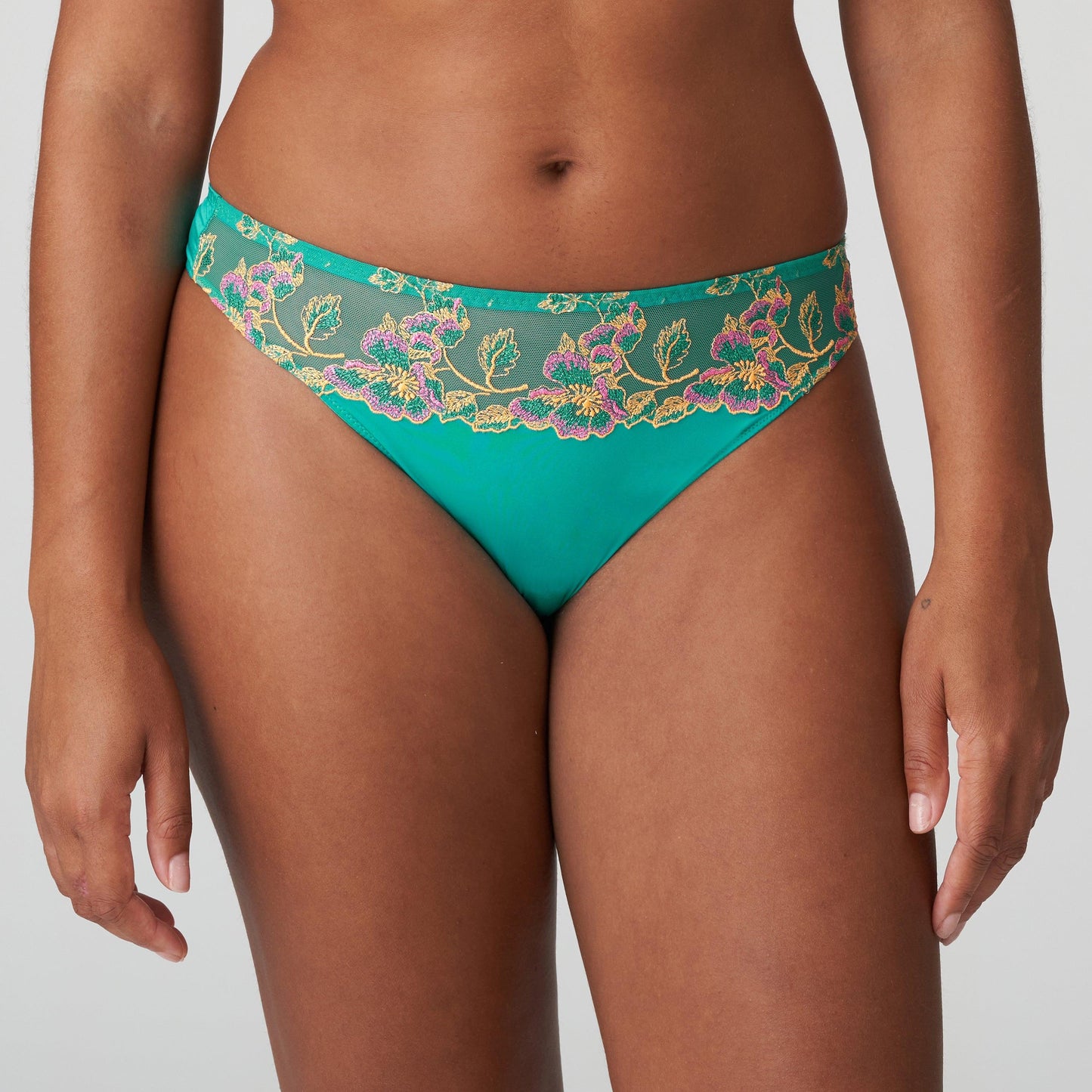 PrimaDonna Lenca string Sunny Teal - Lingerie Valentijn