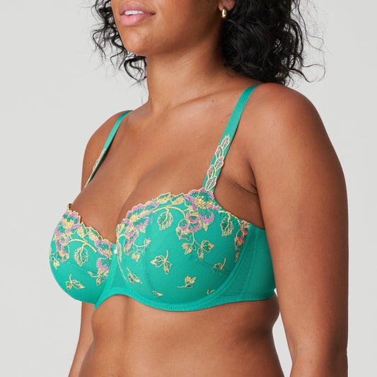 PrimaDonna Lenca voorgevormde balconette bh Sunny Teal - Lingerie Valentijn