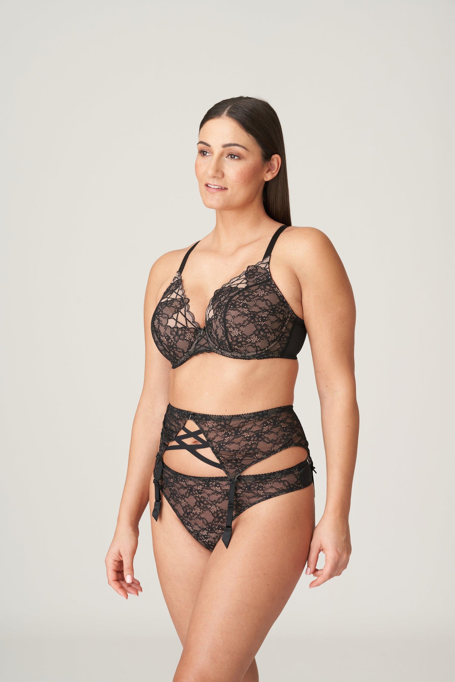 PrimaDonna Livonia jarretelgordel zwart - Lingerie Valentijn