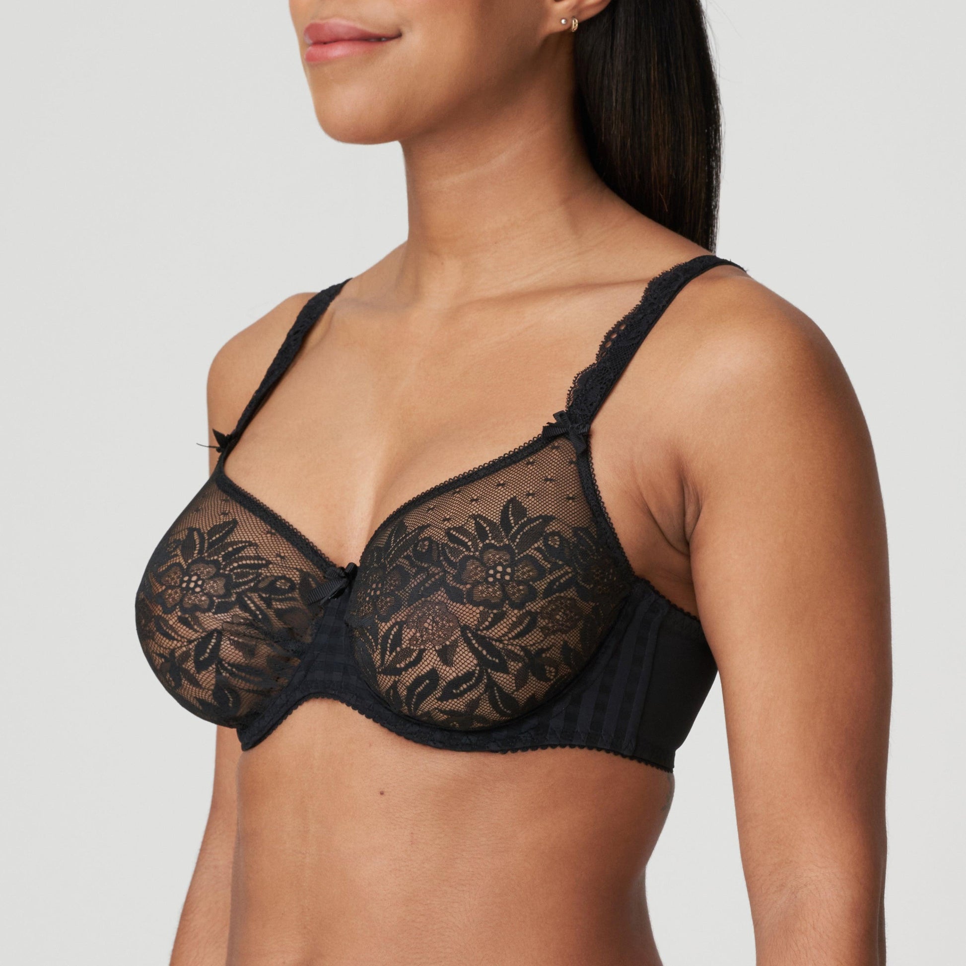 PrimaDonna Madison volle cup bh naadloos zwart - Lingerie Valentijn