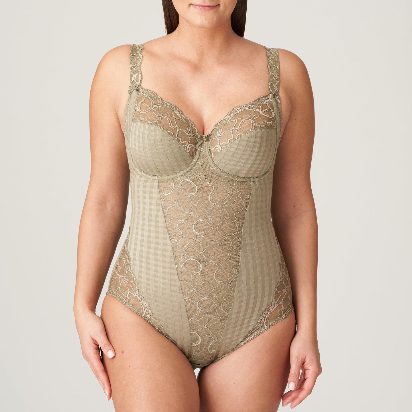 PrimaDonna Madison volle cup body golden olive - Lingerie Valentijn