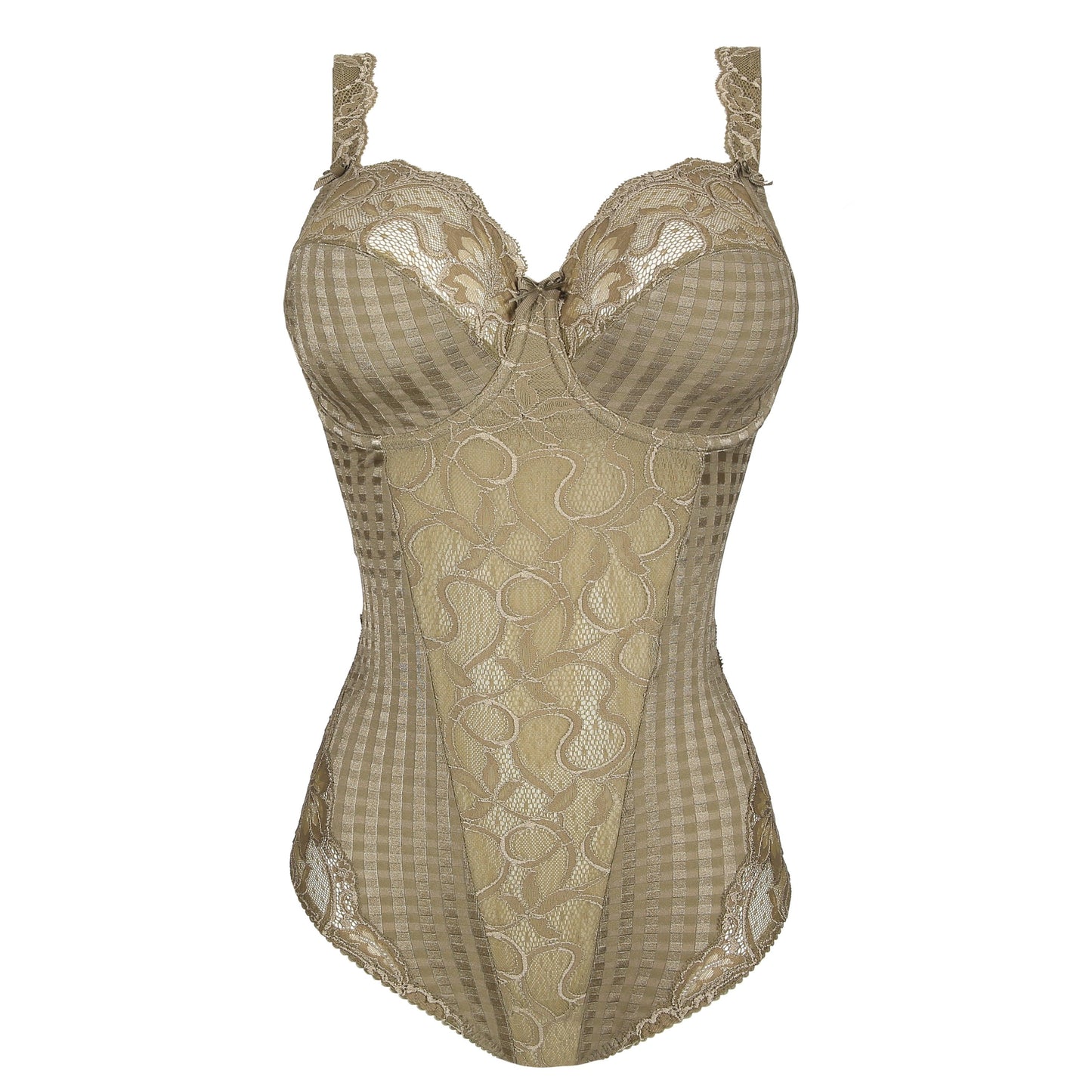 PrimaDonna Madison volle cup body golden olive - Lingerie Valentijn