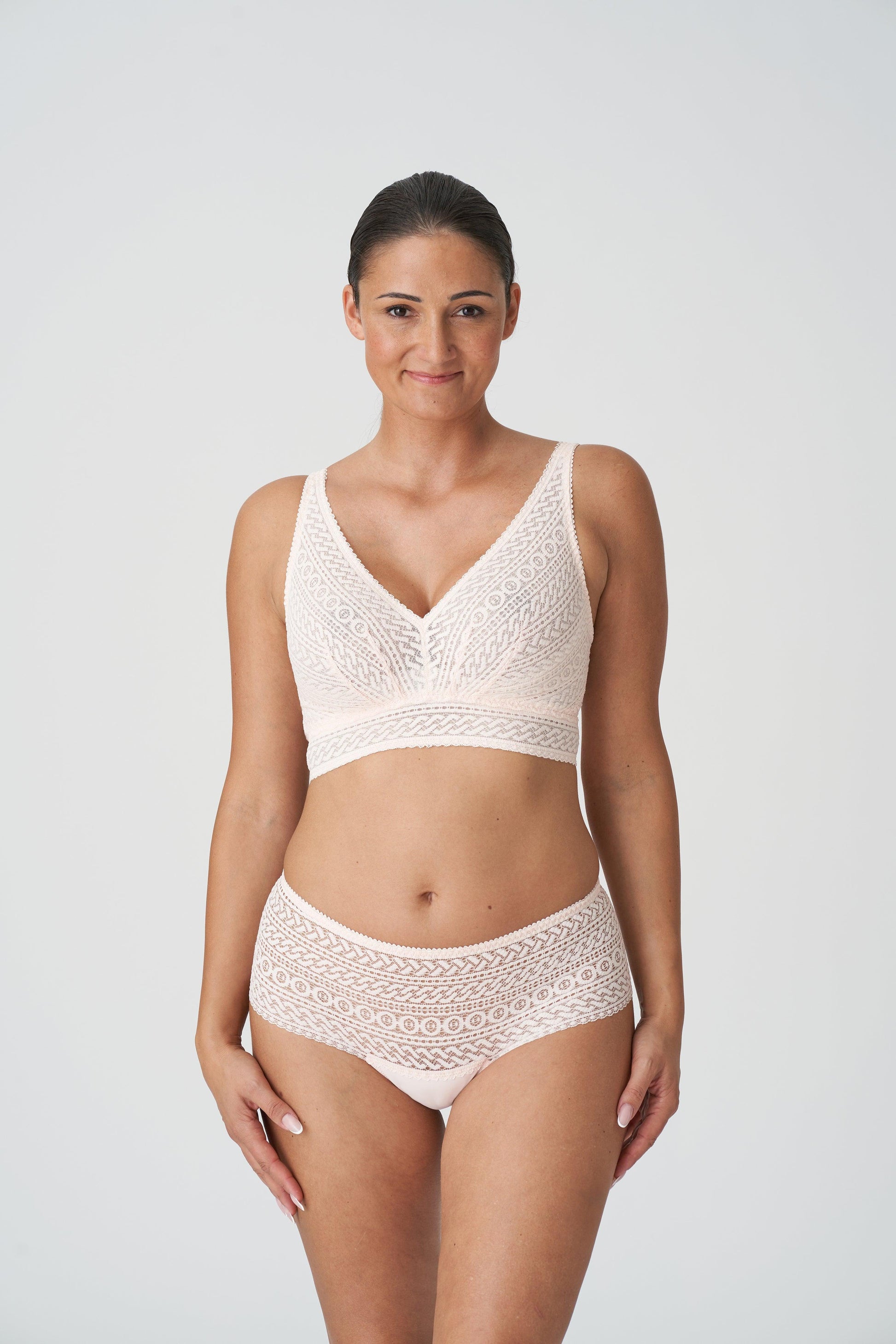 PrimaDonna Montara luxe string crystal pink - Lingerie Valentijn