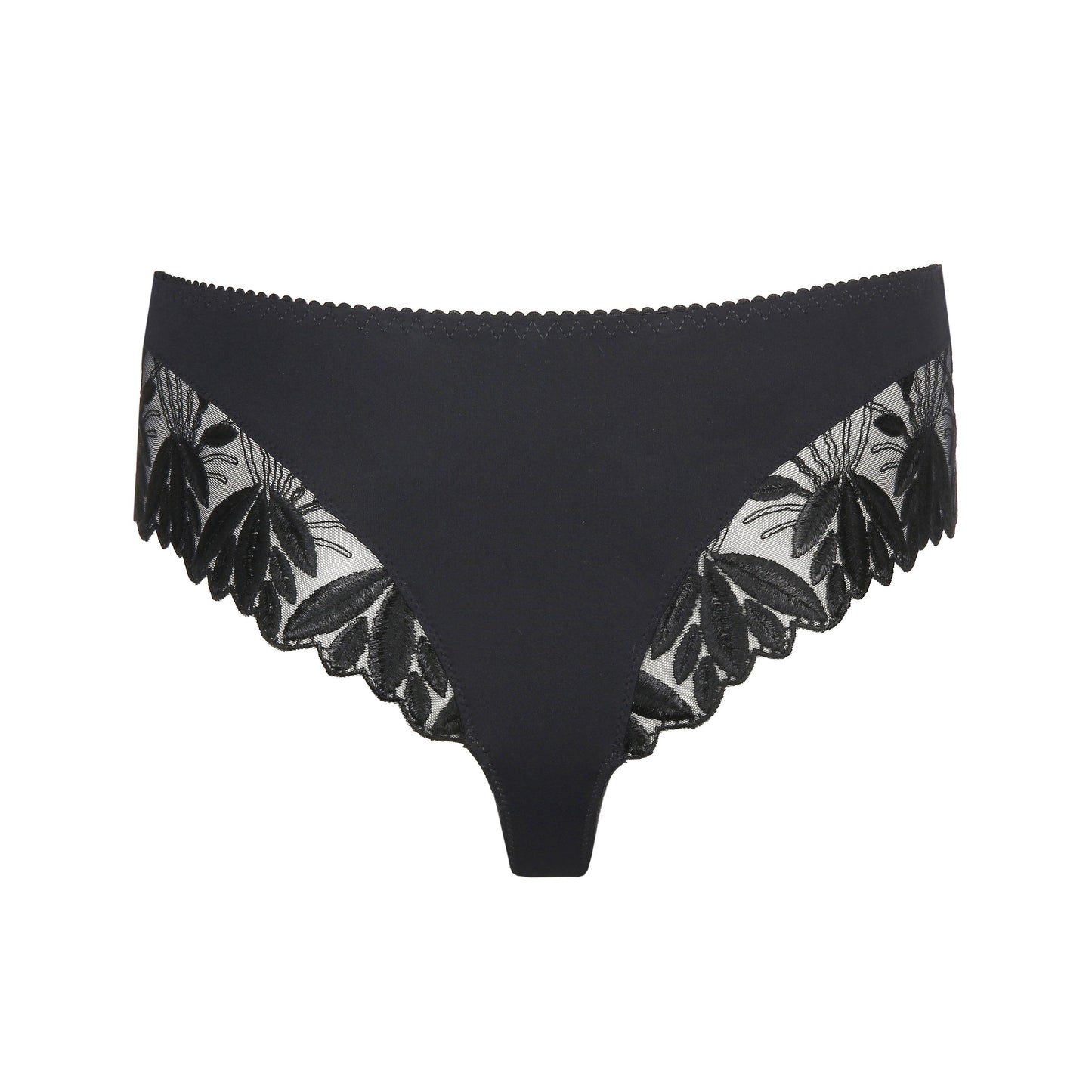 PrimaDonna Orlando luxe string charbon - Lingerie Valentijn