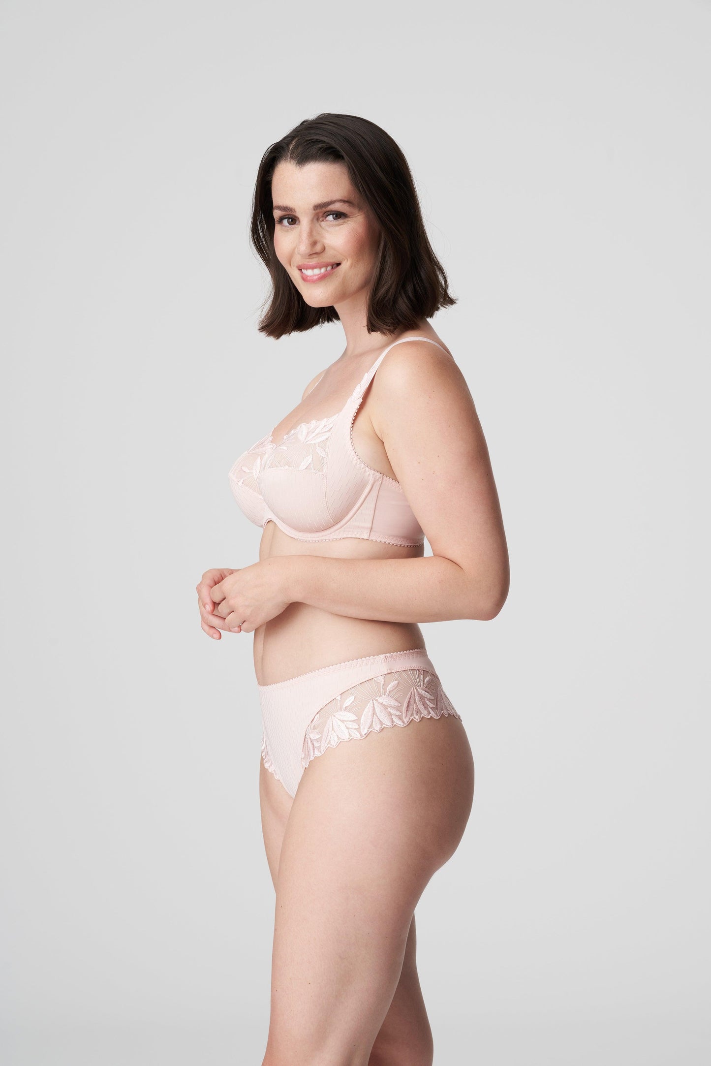 PrimaDonna Orlando luxe string pearly pink - Lingerie Valentijn