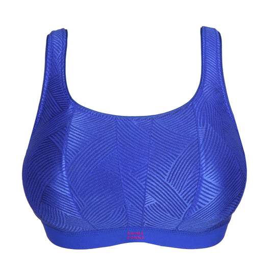 PrimaDonna Sport The game sport BH zonder beugels Electric Blue - Lingerie Valentijn