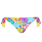 PrimaDonna Swim Sazan bikini heupslip met koordjes blue bloom - Lingerie Valentijn