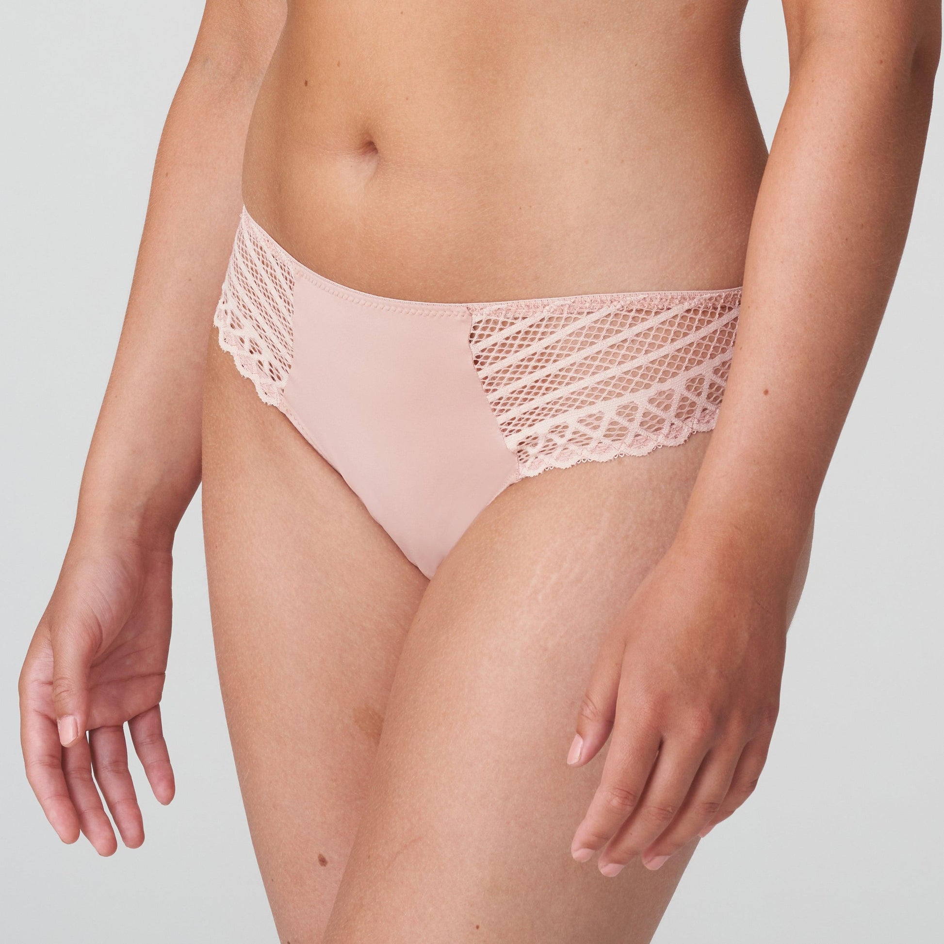 PrimaDonna Twist East end rioslip Powder Rose - Lingerie Valentijn