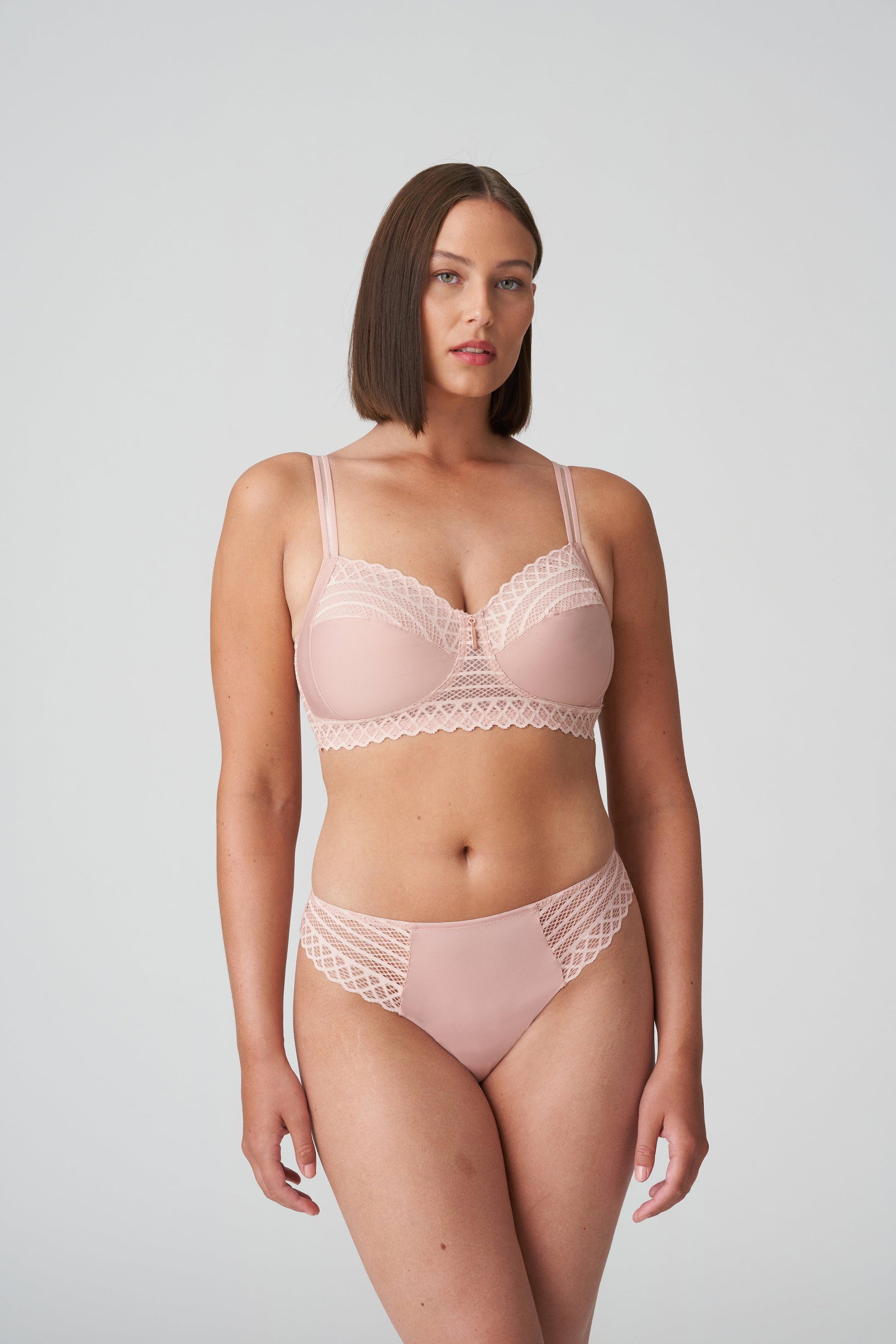 PrimaDonna Twist East end string Powder Rose - Lingerie Valentijn