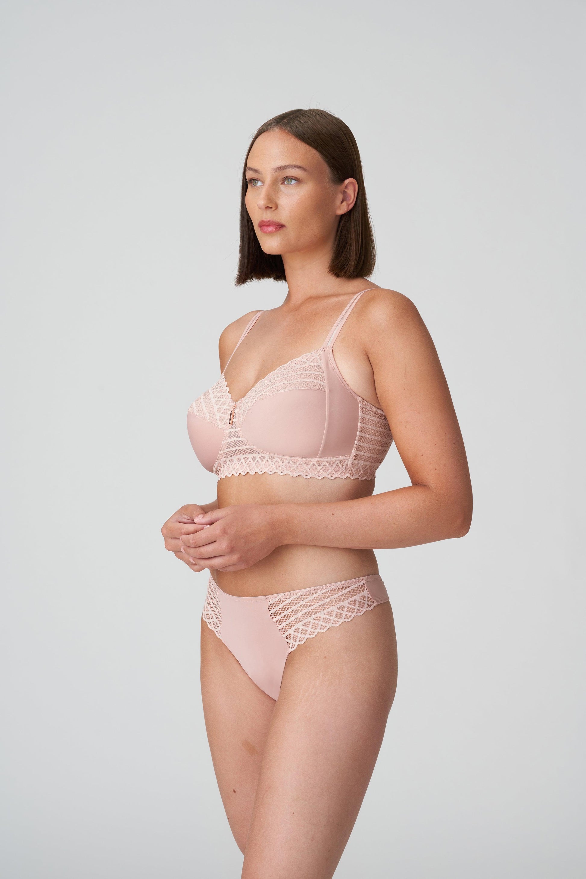 PrimaDonna Twist East end string Powder Rose - Lingerie Valentijn