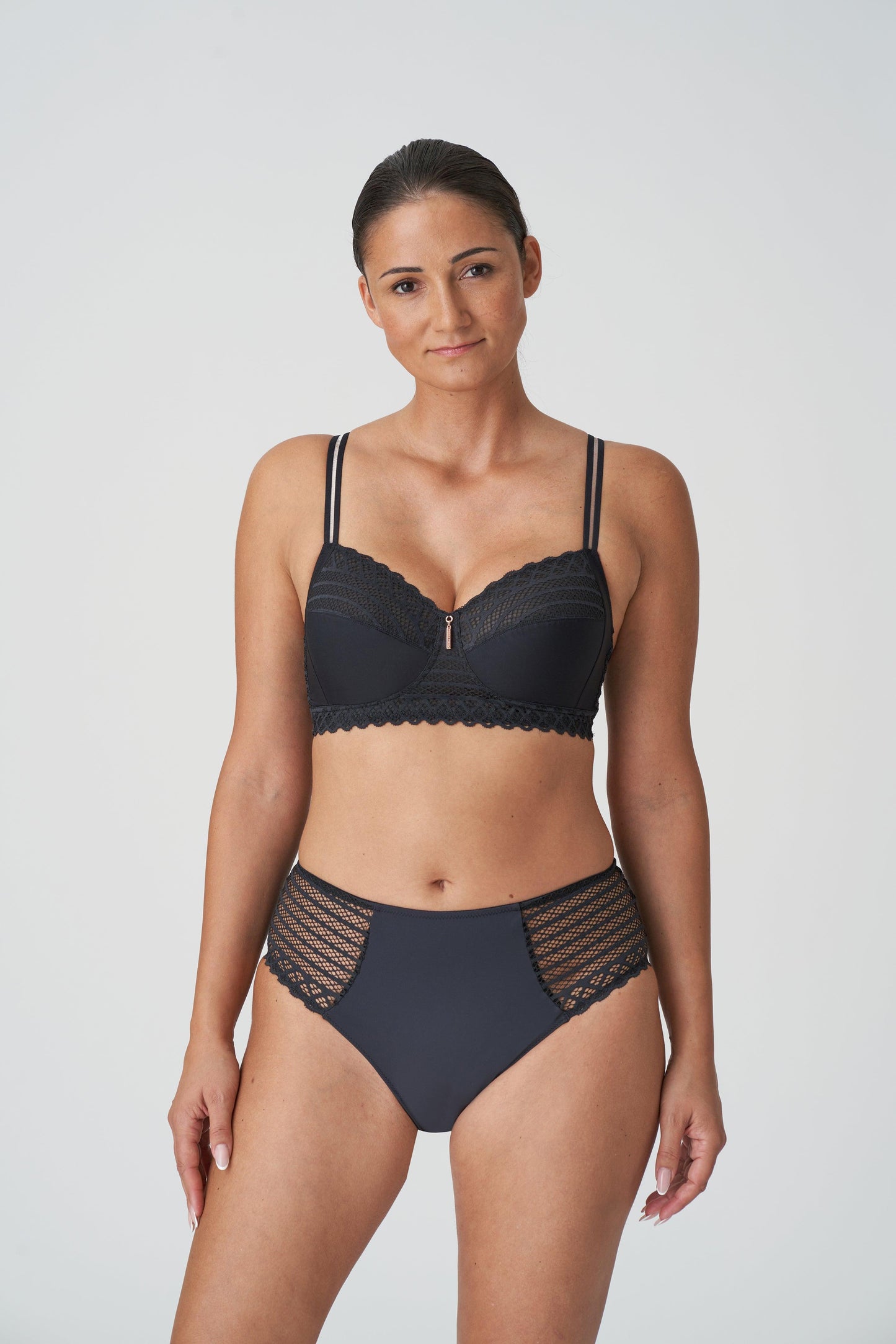 PrimaDonna Twist East end tailleslip charbon - Lingerie Valentijn