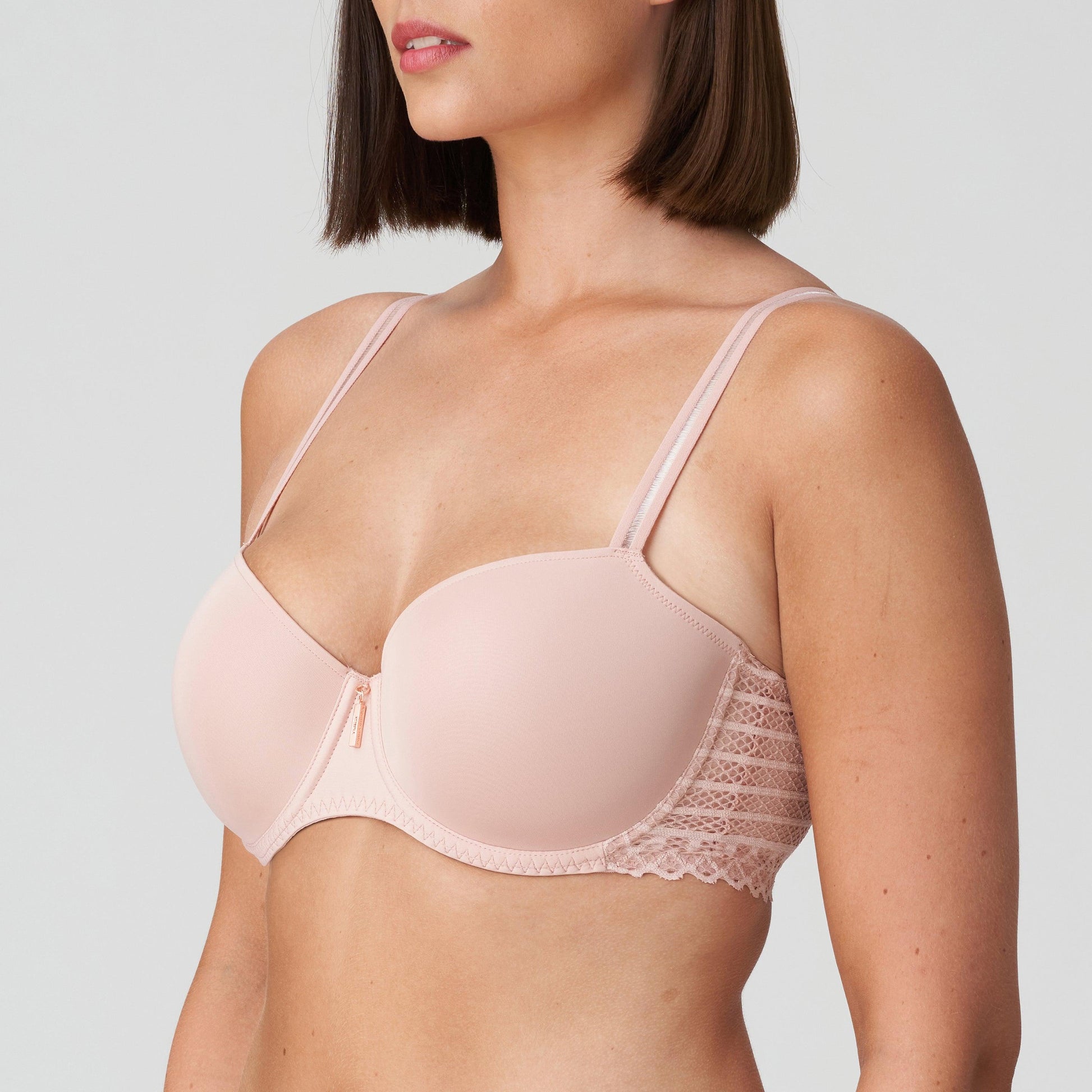 PrimaDonna Twist East end voorgevormde balconette bh Powder Rose - Lingerie Valentijn