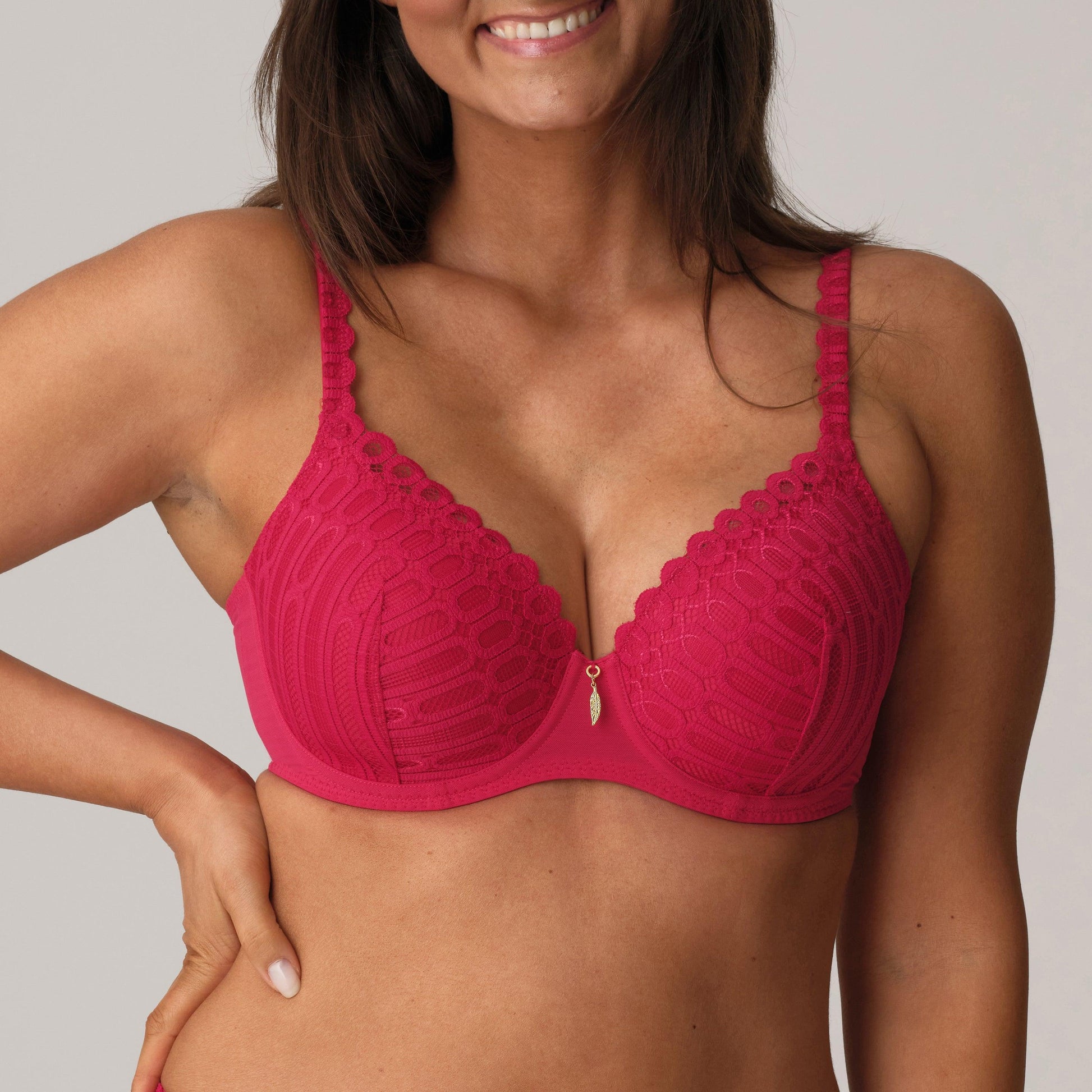 PrimaDonna Twist Los ayala voorgevormde bh - hartvorm sangria - Lingerie Valentijn