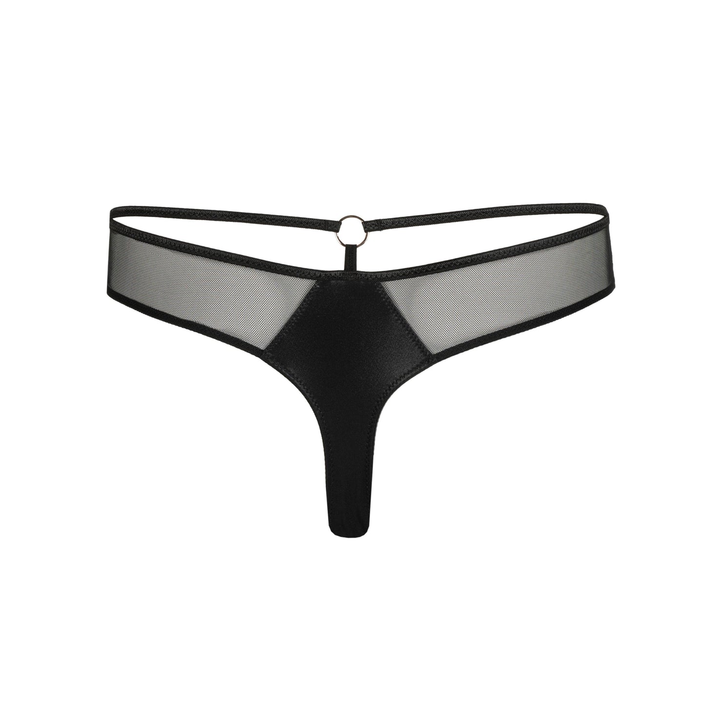 PrimaDonna Twist Zipolite string zwart - Lingerie Valentijn