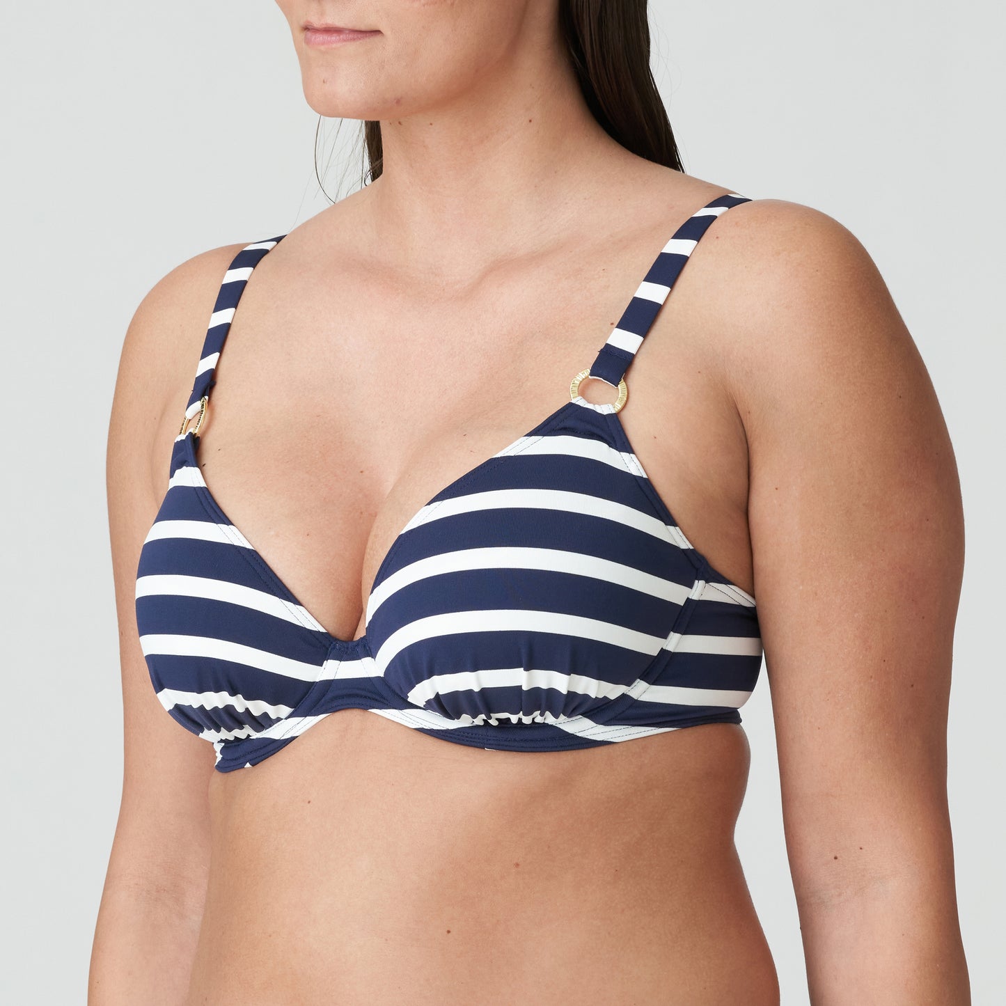 PrimaDonna Swim Nayarit plunge bikini halve mousse cup Water Blue