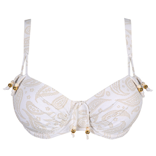 PrimaDonna Swim Sidari voorgevormde balconette bikini white yacht