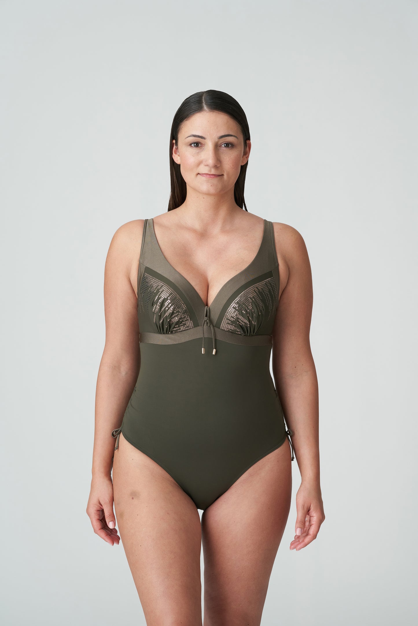 PrimaDonna Swim Aracruz plunge badpak Kaki