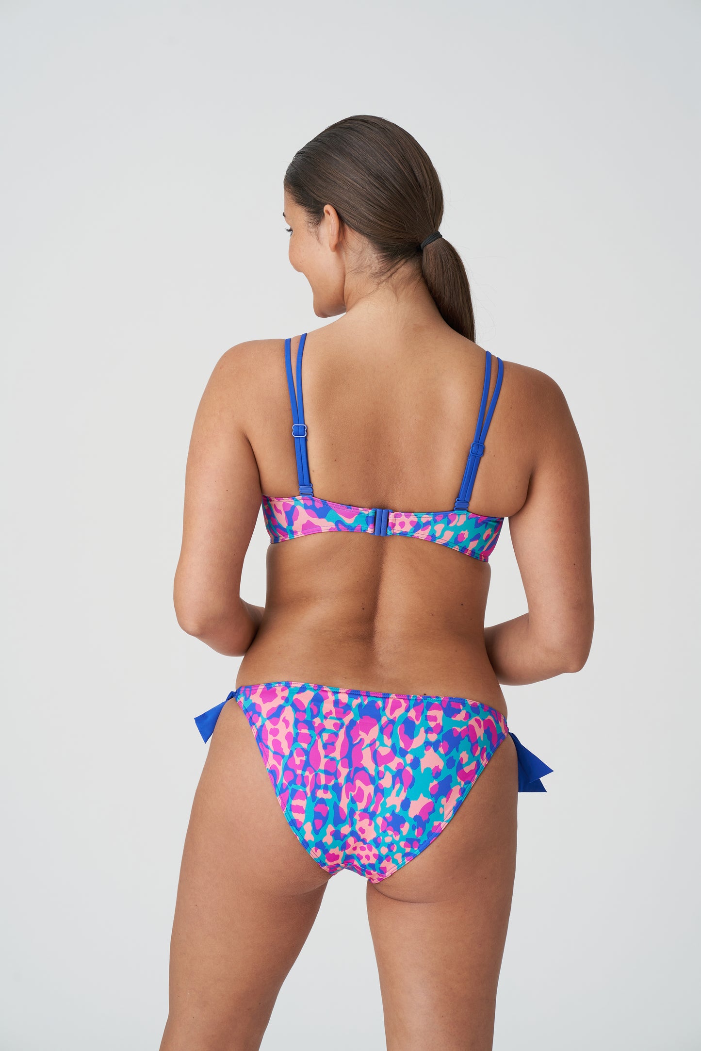 PrimaDonna Swim Karpen bikini heupslip met koordjes electric blue