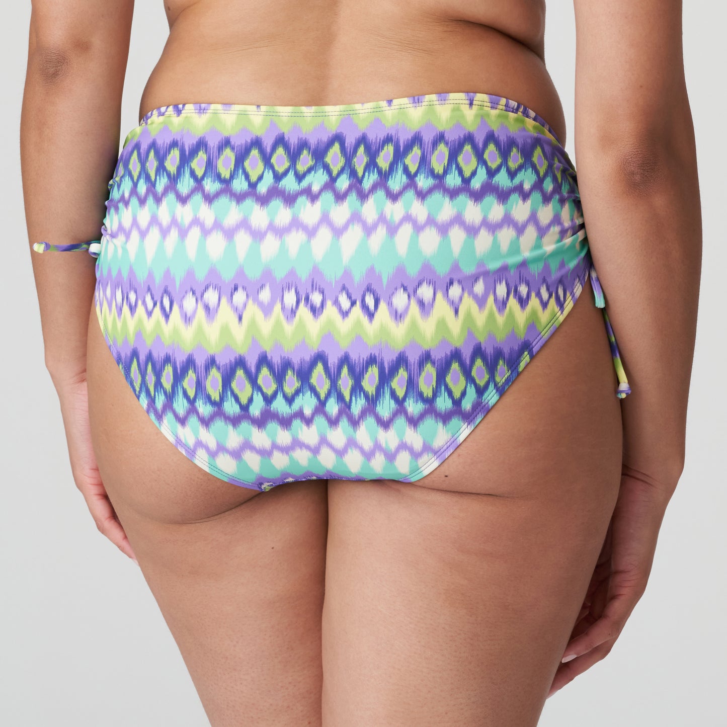 PrimaDonna Swim Holiday bikini tailleslip met koordjes Mezcalita blue