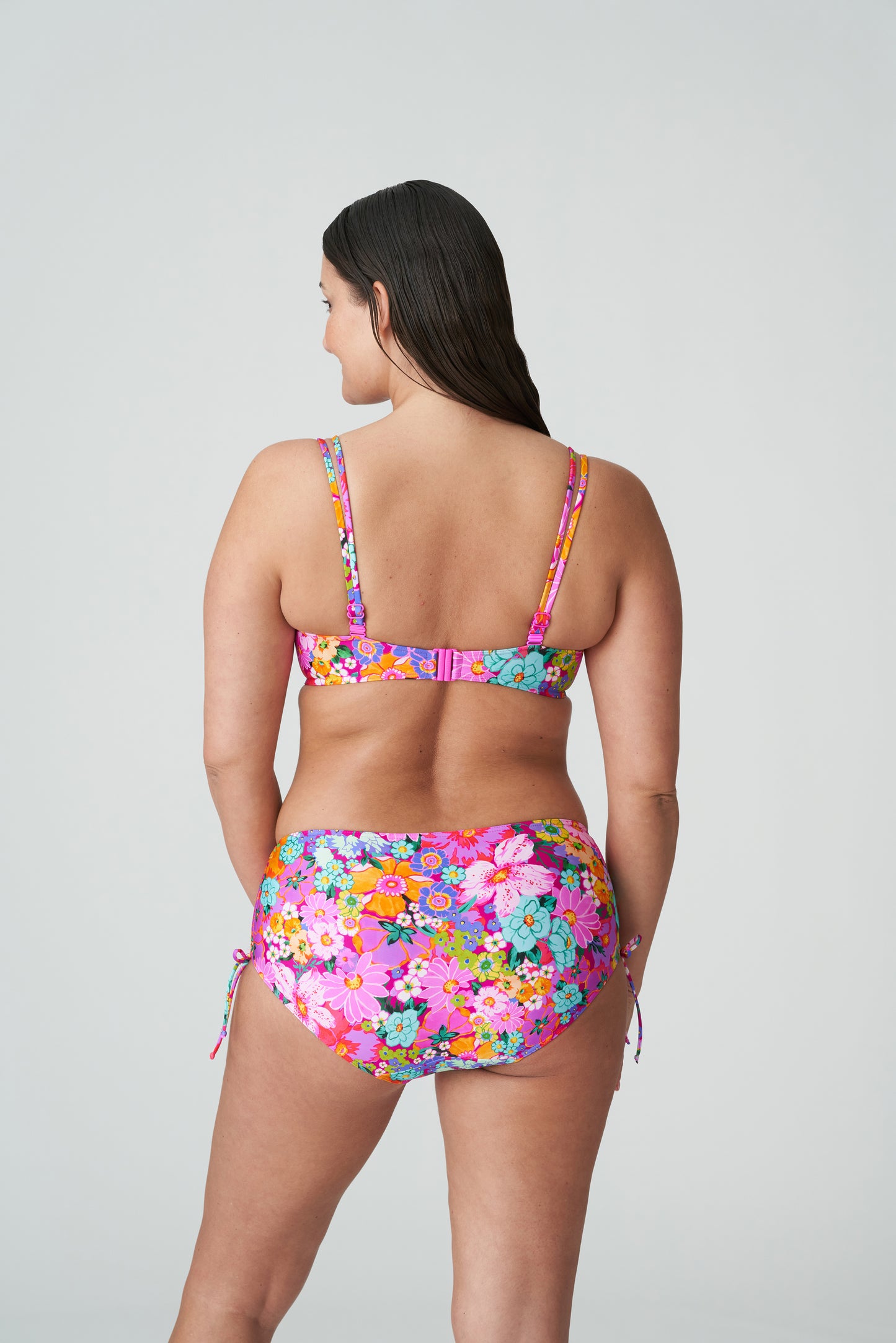 PrimaDonna Swim Najac bikini tailleslip met koordjes Floral Explosion