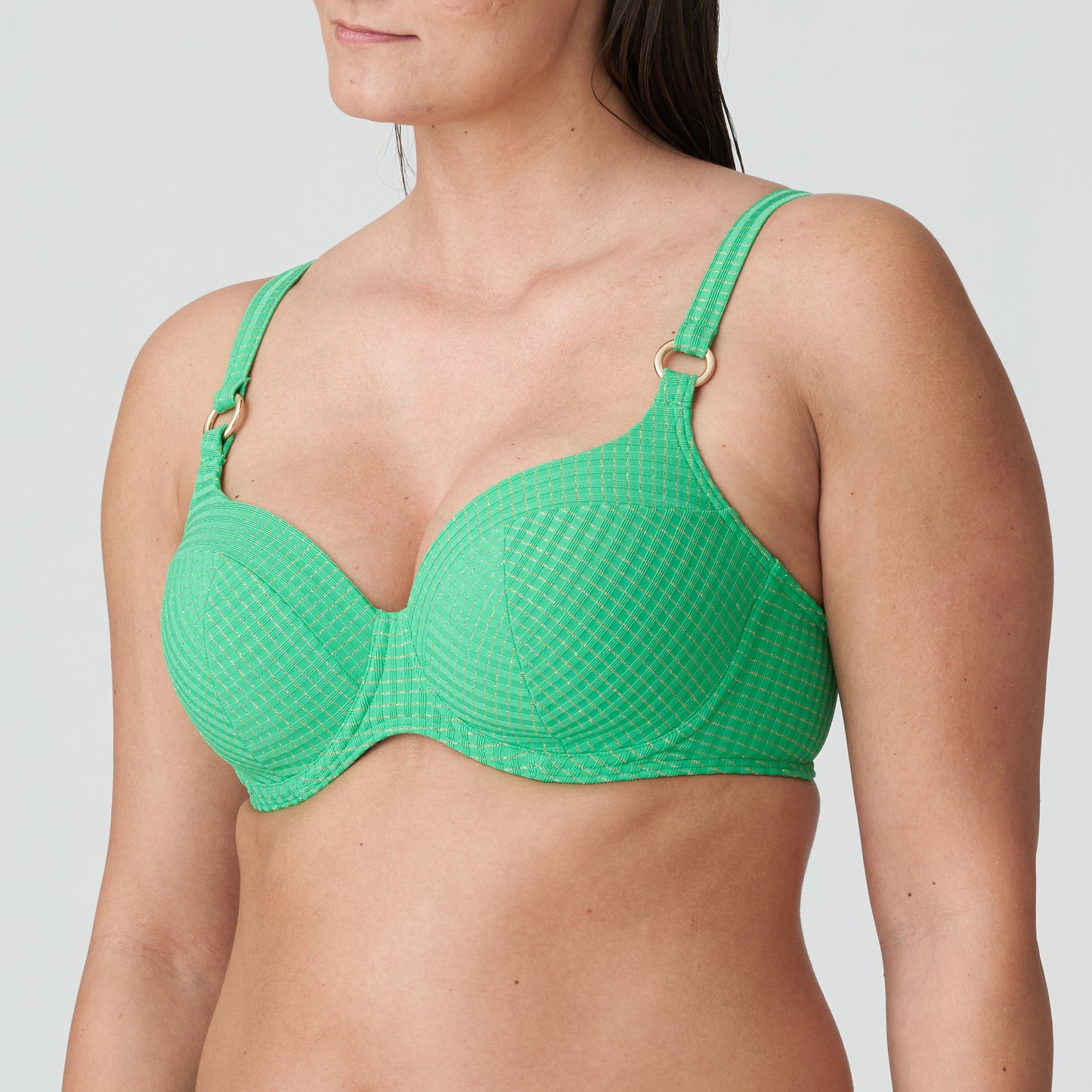 PrimaDonna Swim Maringa voorgevormde bikini hartvorm Lush Green