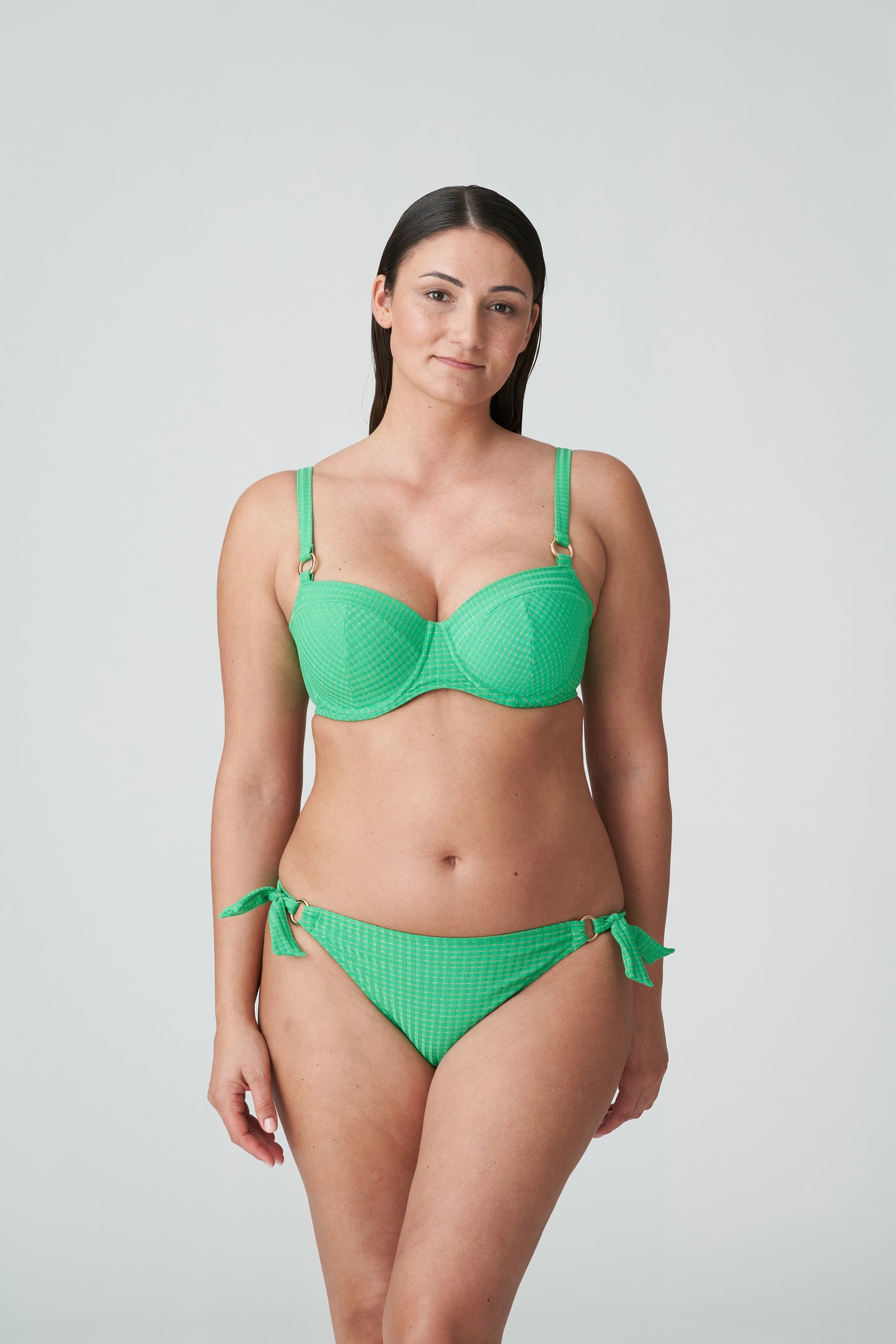 PrimaDonna Swim Maringa voorgevormde balconette bikini Lush Green