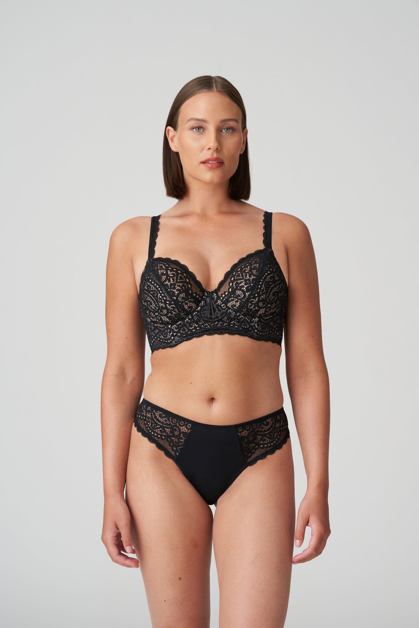 PrimaDonna Twist I do plunge bh longline zwart