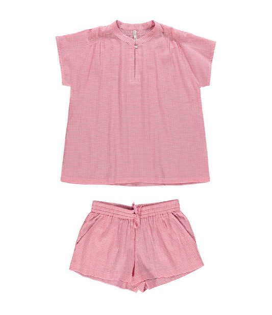 Dorélit Izzie+Cupido Pyjama Set Rode Ruit