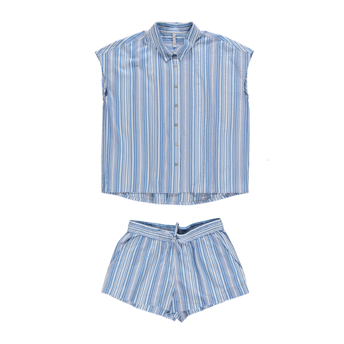 Dorélit Ines+Cupido Pyjama Set Blauwe Streep