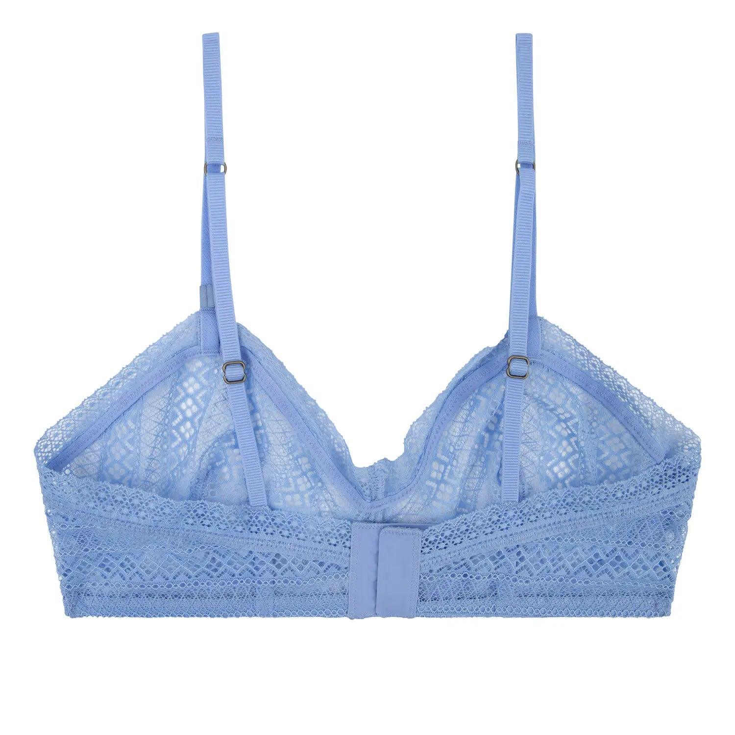 Love Stories Janis Bralette - blue - Lingerie Valentijn