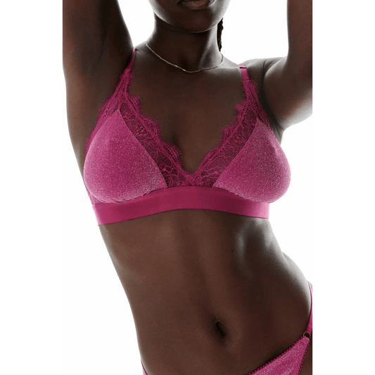 Love Stories Love Lace Bralette - hot pink - Lingerie Valentijn