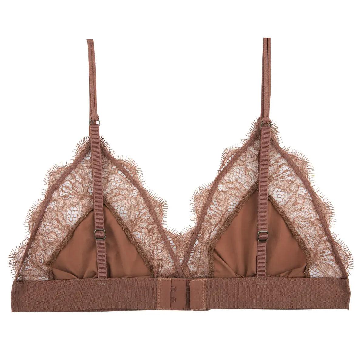 Love Stories Love Lace Bralette - medium brown - Lingerie Valentijn